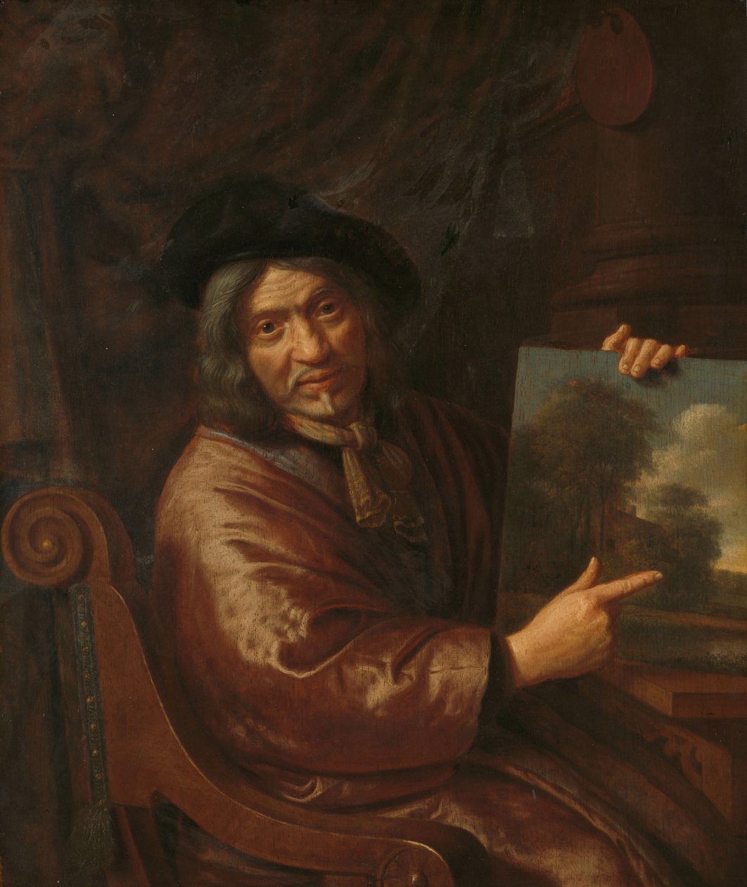 Self-Portrait, um 1640-1650. de Pieter Jansz van Asch