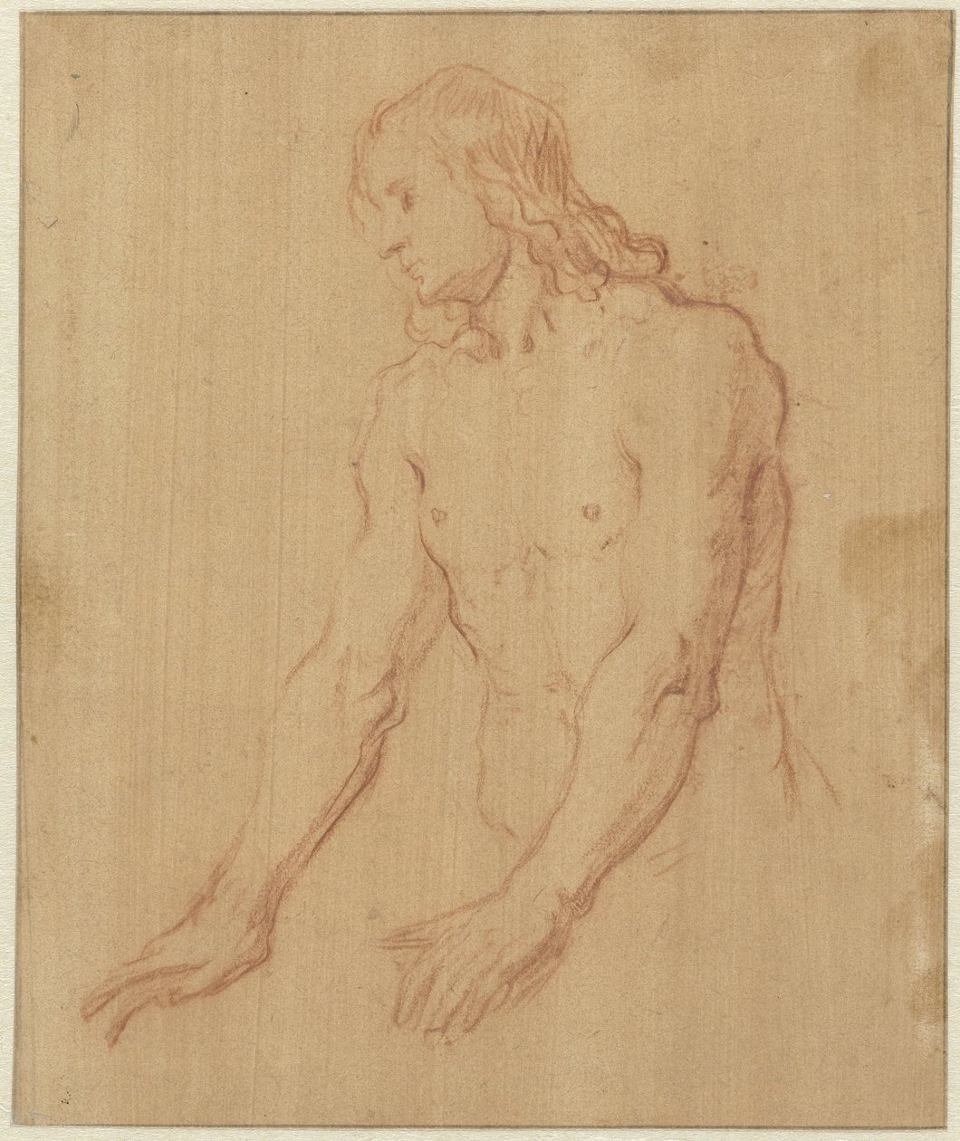 Jovem nu, meio comprimento de Pieter Lastman