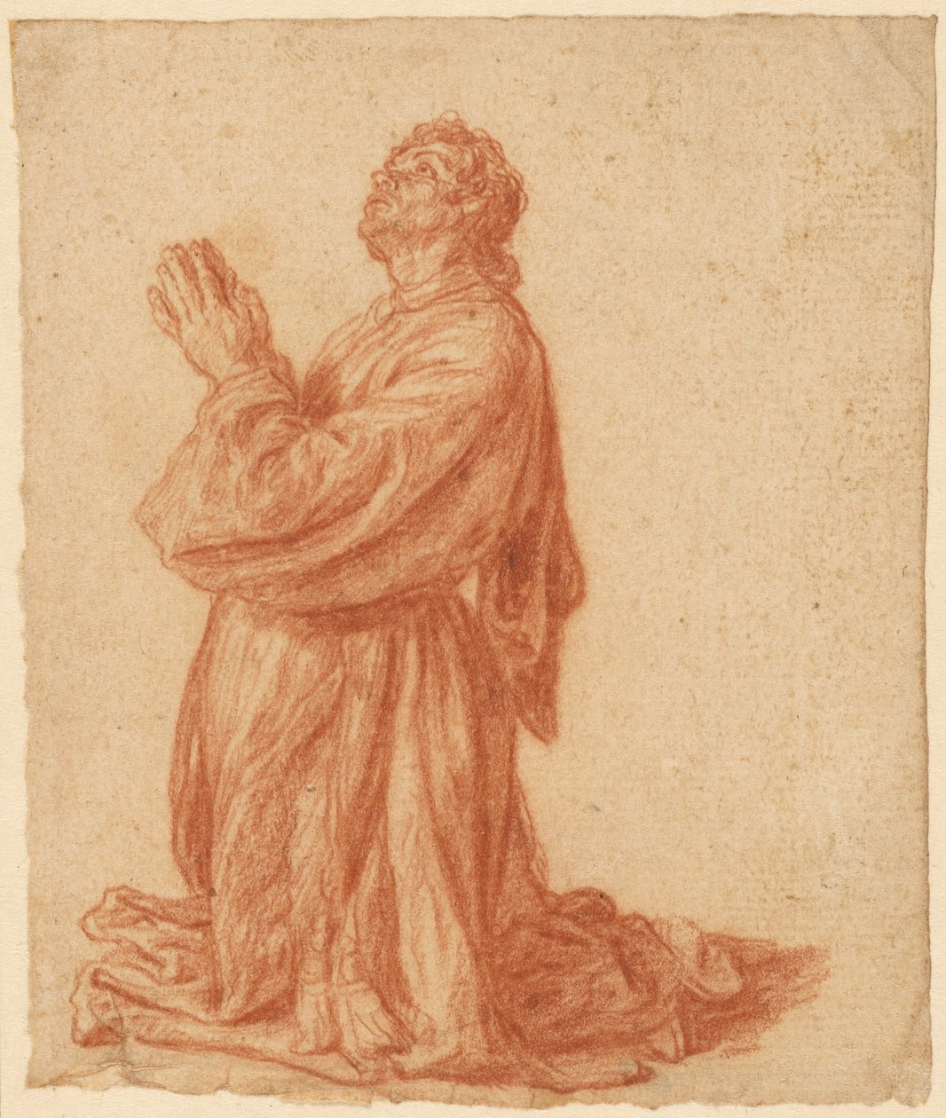 Studie eines knienden Mannes de Pieter Lastman