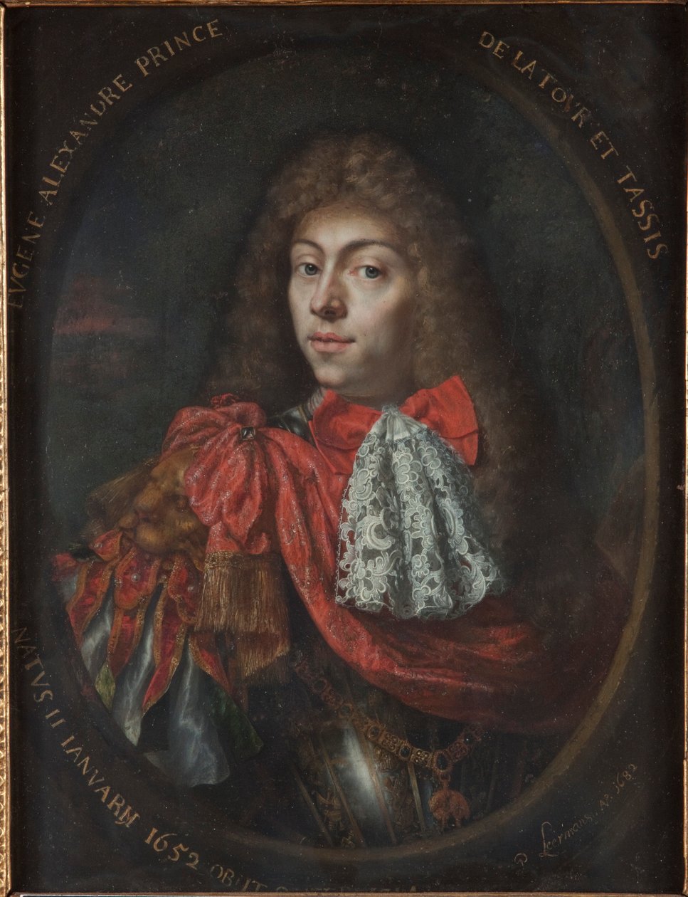 Príncipe Eugene Alexander de Thurn e Taxis 1652-1714, 1682. de Pieter Leermans