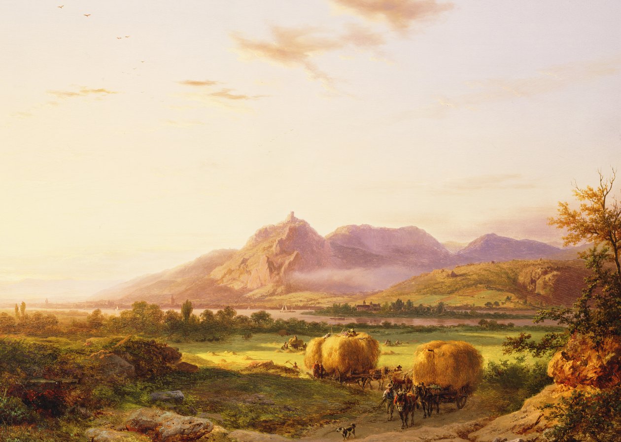 Trazendo na colheita de Pieter Lodewijk Francisco Kluyver