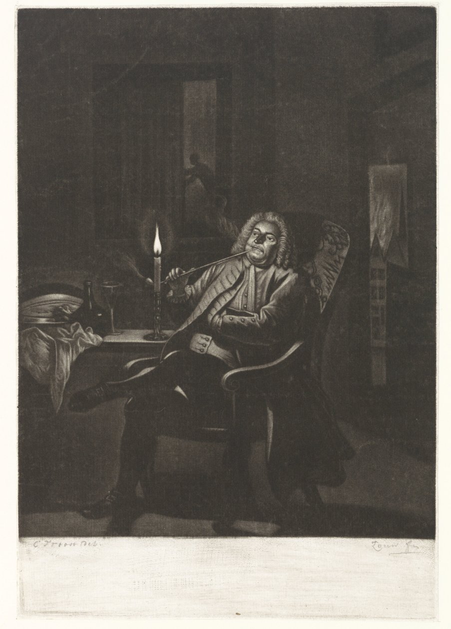 Fumador de tubos de Pieter Louw