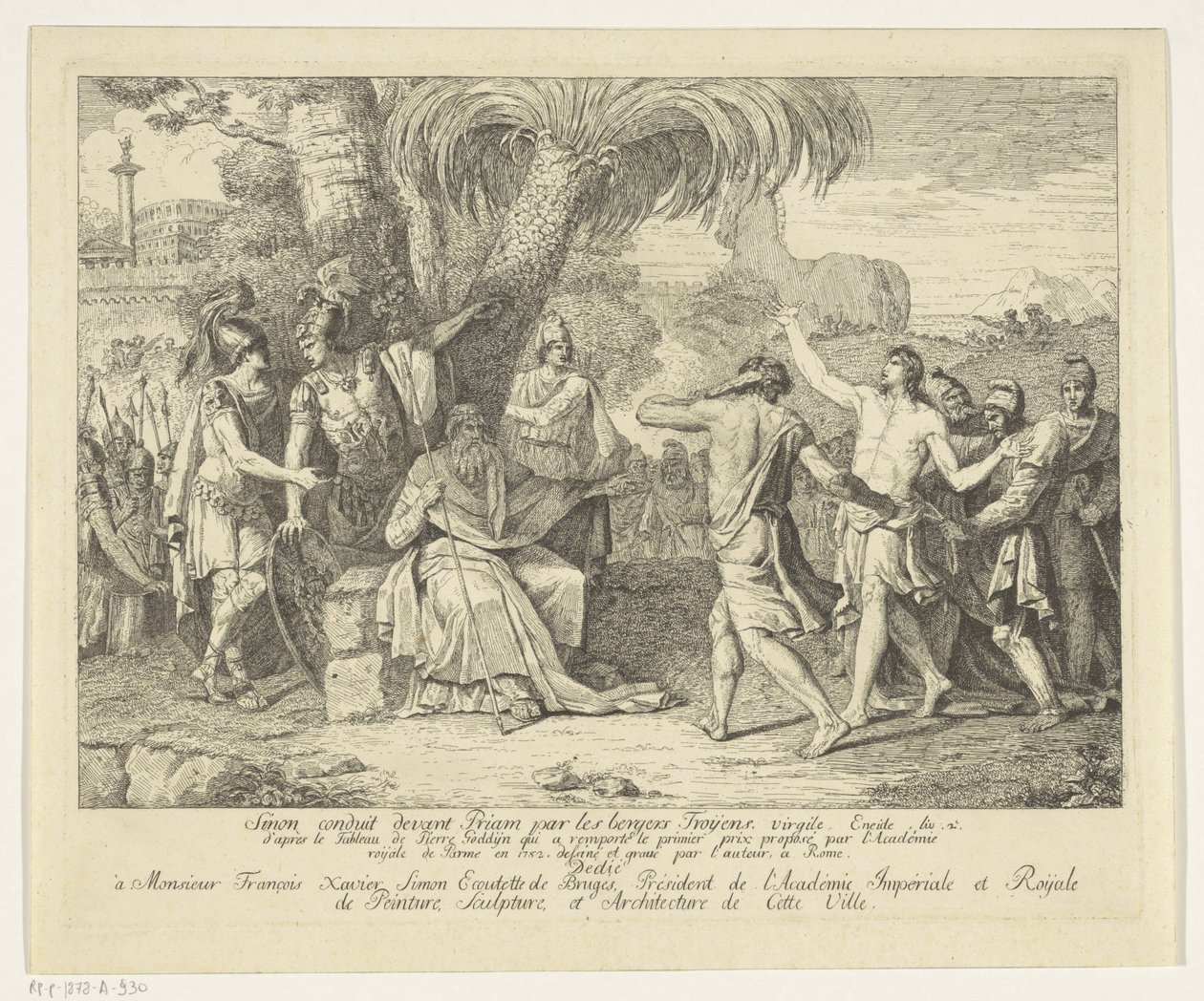 Se não for Priamus gebracht de Pieter Matthias Godyn