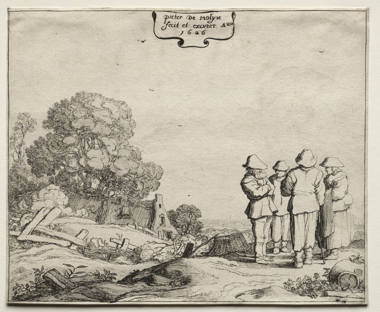 Paisagens de Pieter Molyn