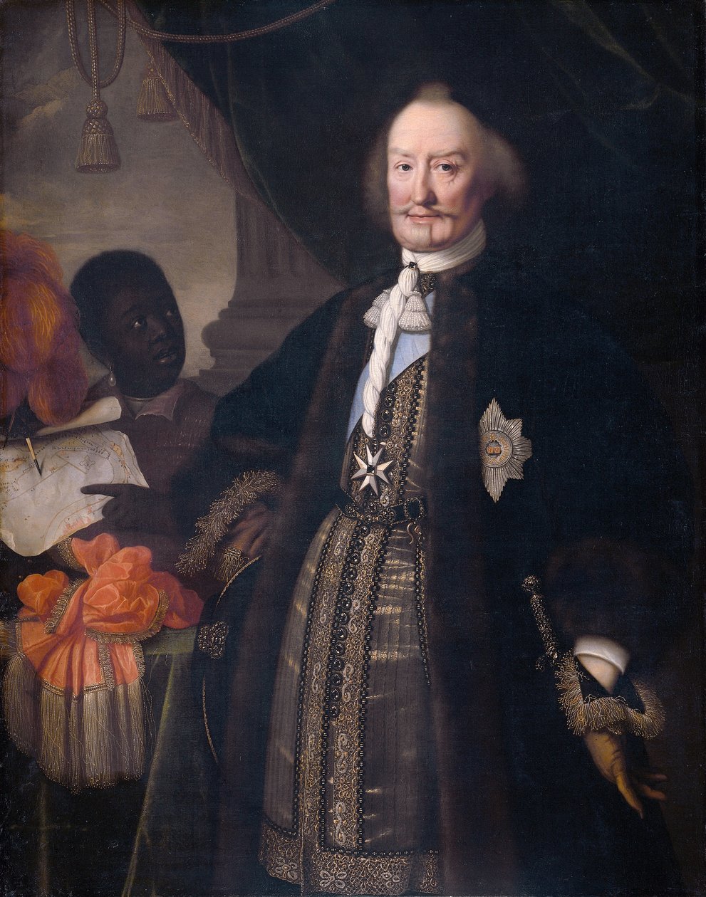 Johan Maurits, conde de Nassau-Siegen (1604-1679); conhecido como "o brasileiro" de Pieter Nason