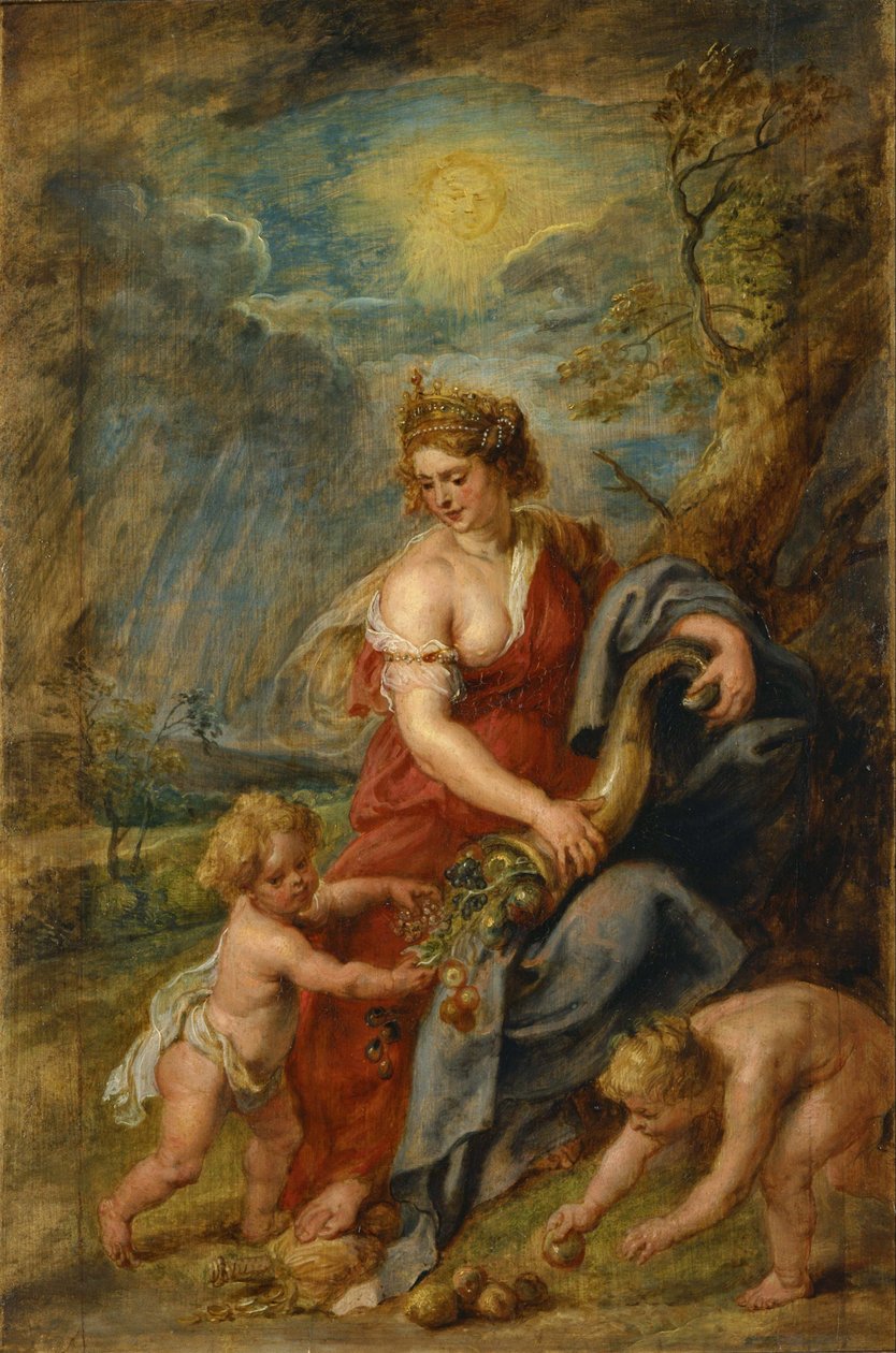 abundância abundância de Peter Paul Rubens