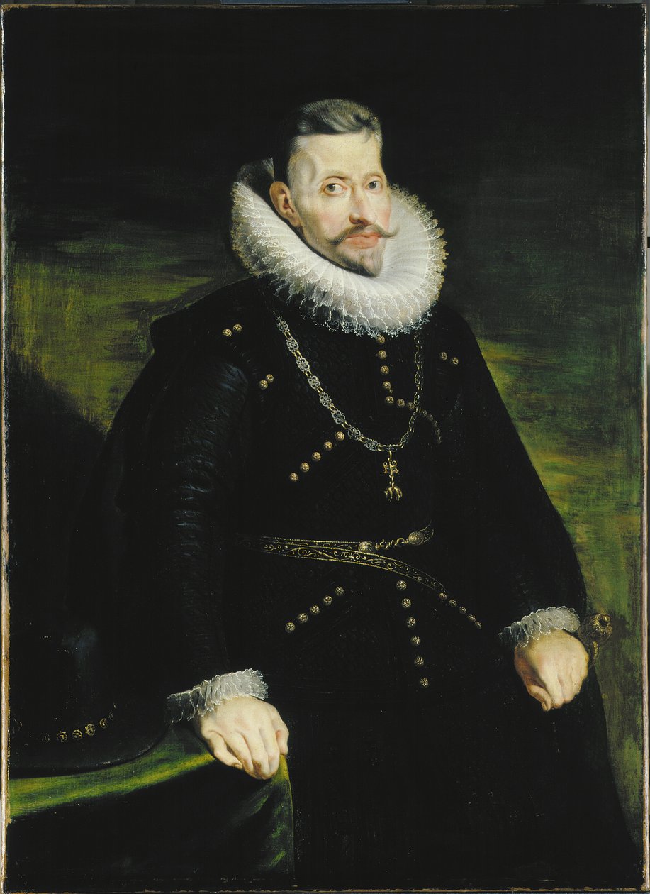 Retrato do arquiduque Alberto da Áustria 1559-1621, governador da Holanda espanhola, 1616. de Pieter Paul Rubens