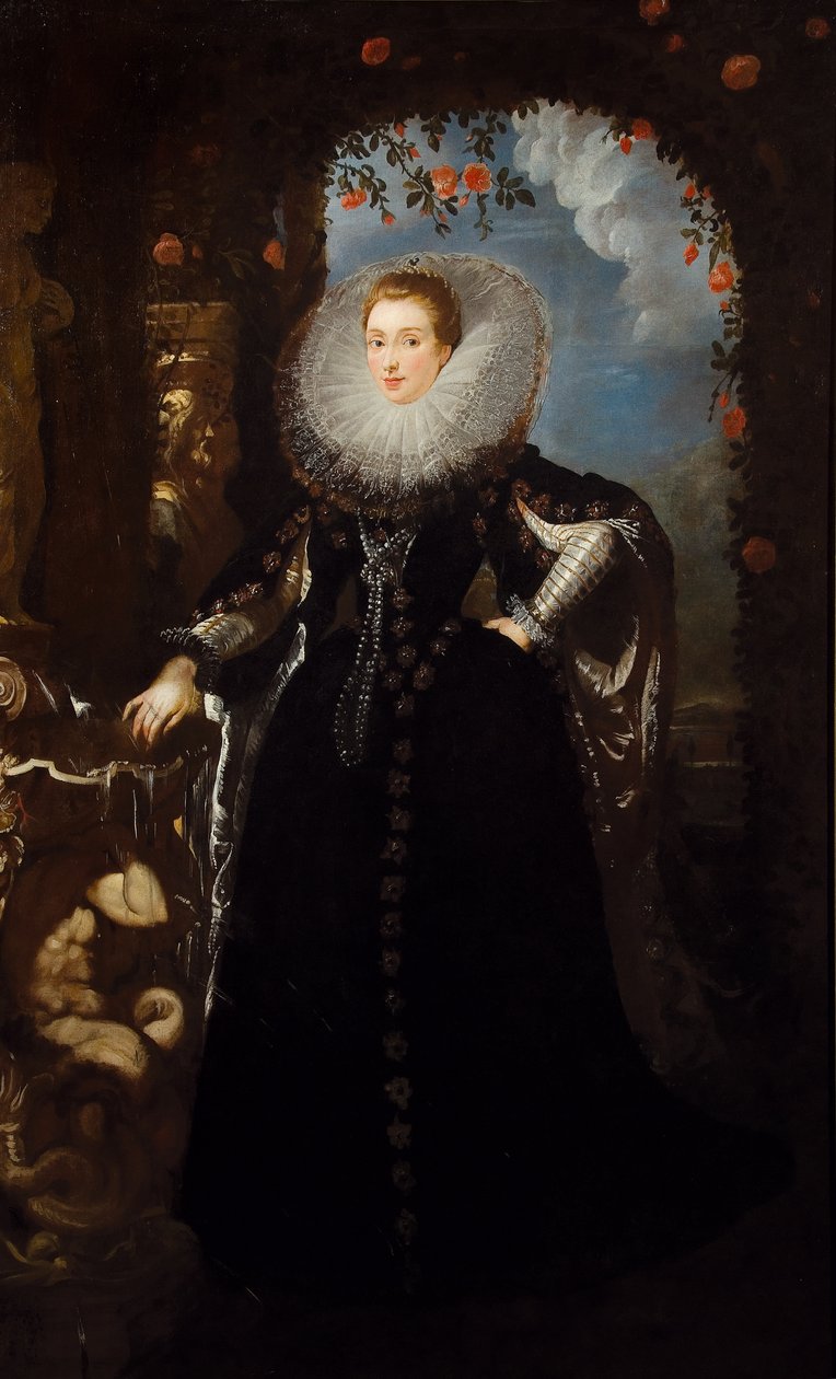 Retrato de Giovanna Spinola Pavese, 1606. de Pieter Paul Rubens