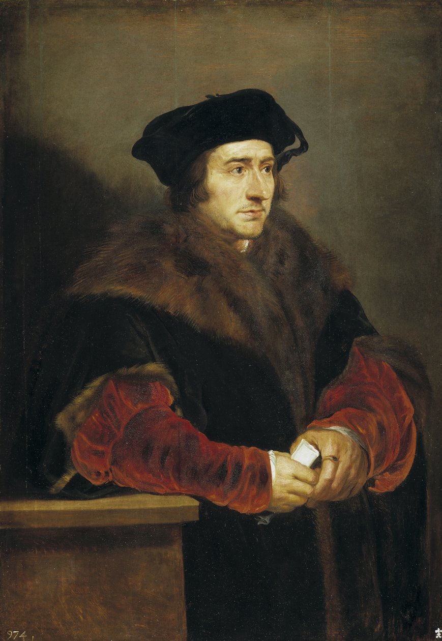 Retrato de Sir Thomas More, 1625-1630 de Peter Paul Rubens