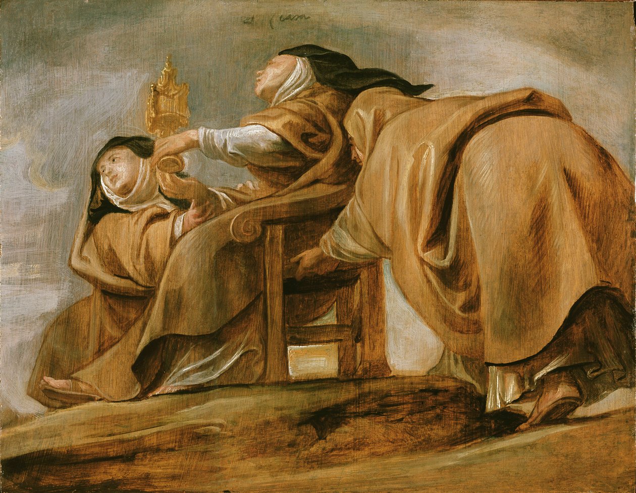 Santa Clara de Assis, 1620. de Pieter Paul Rubens