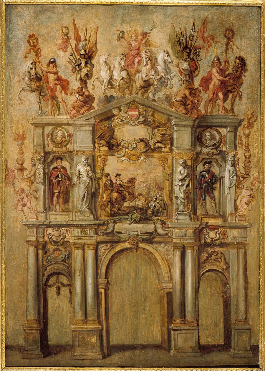 O Arco de Fernando, ca 1634. de Pieter Paul Rubens