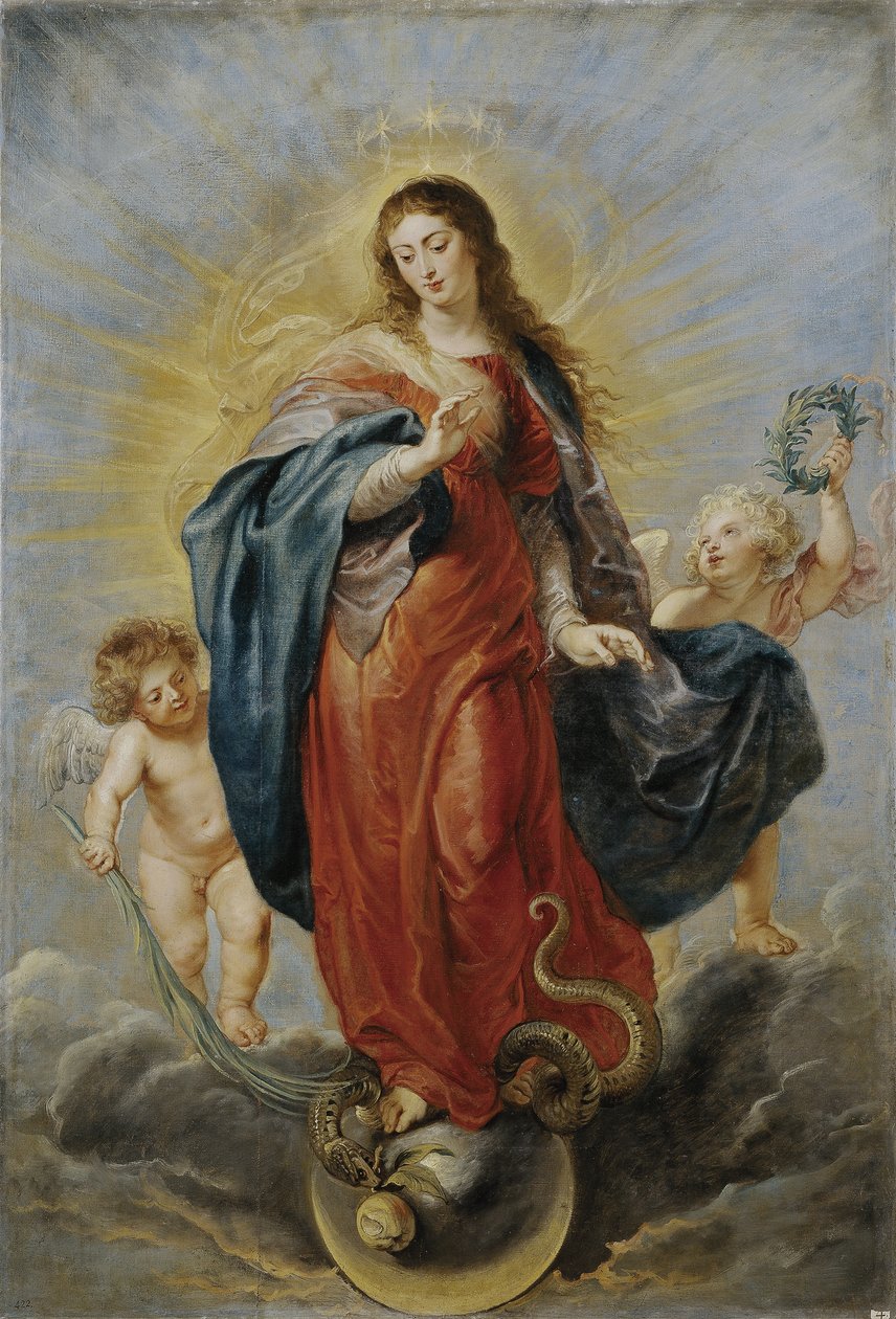A Imaculada Conceição, ca. 1628-1629 de Peter Paul Rubens