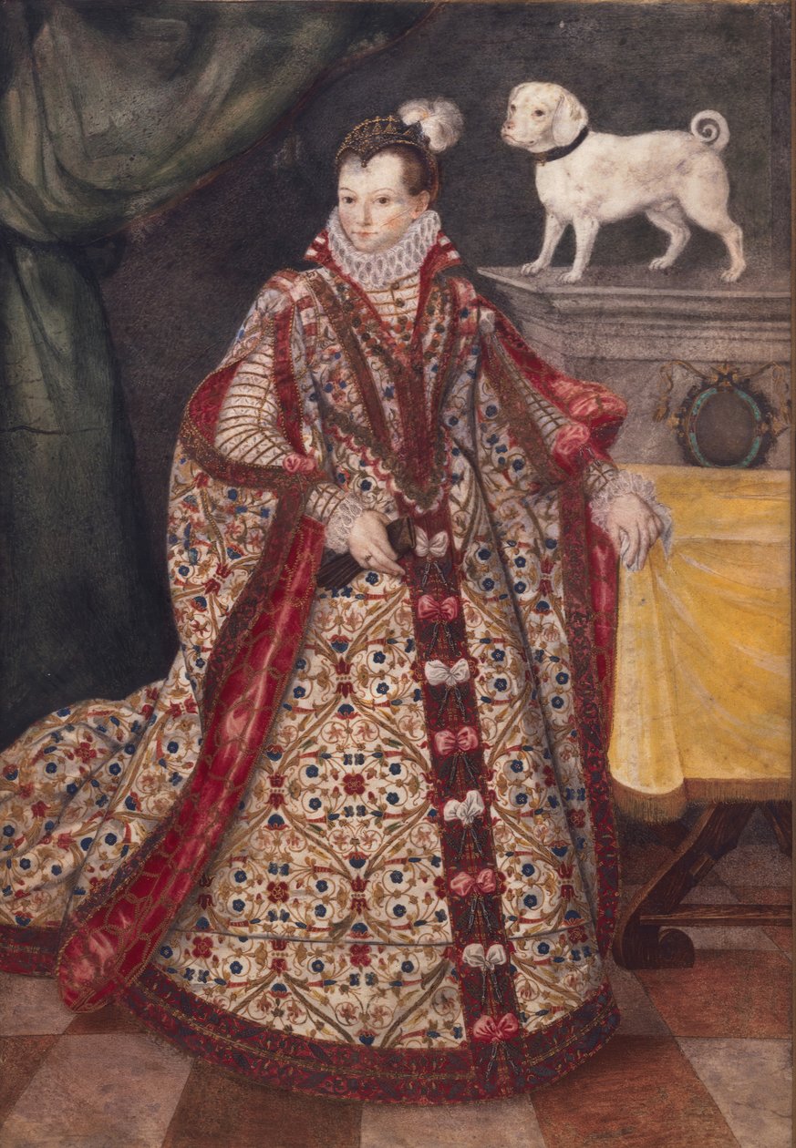 Retrato de uma mulher da Morávia. de Pieter Pietersz the Younger