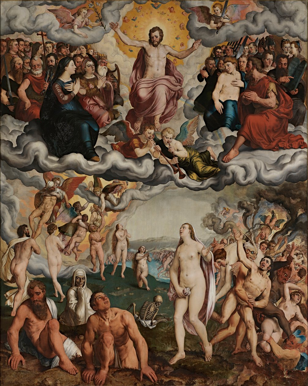 O Juízo Final, 1551. de Pieter Pourbus