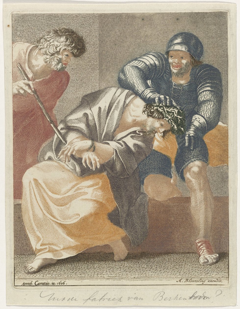 Zombaria de Cristo de Pieter Schenk (I) (possibly)
