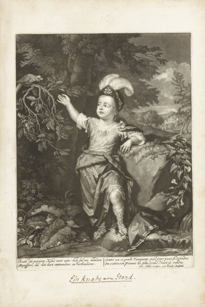 Retrato de Charles Fitzroy, Duque de Grafton de Pieter Schenk (I)