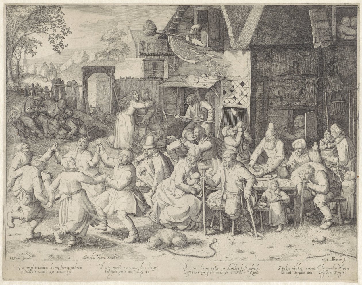 Mendigos de bronze Smearing Beggars (The Lazarus Valve) (título no objeto) de Pieter Serwouters