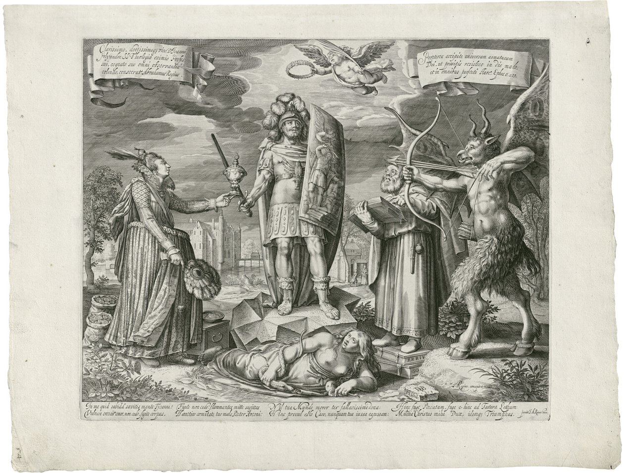 O soldado cristão de Pieter Serwouters