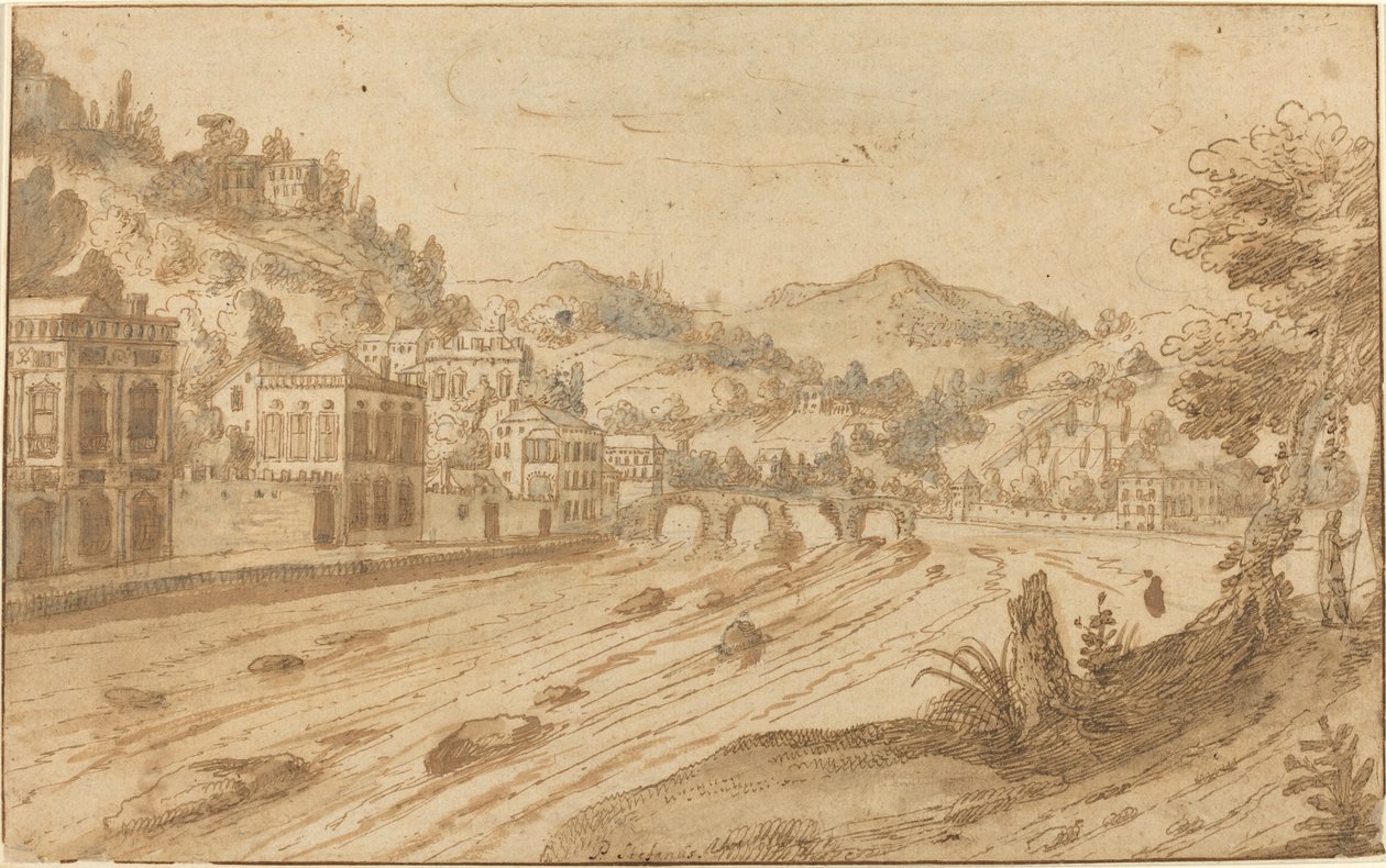 vista do rio de Pieter Stevens