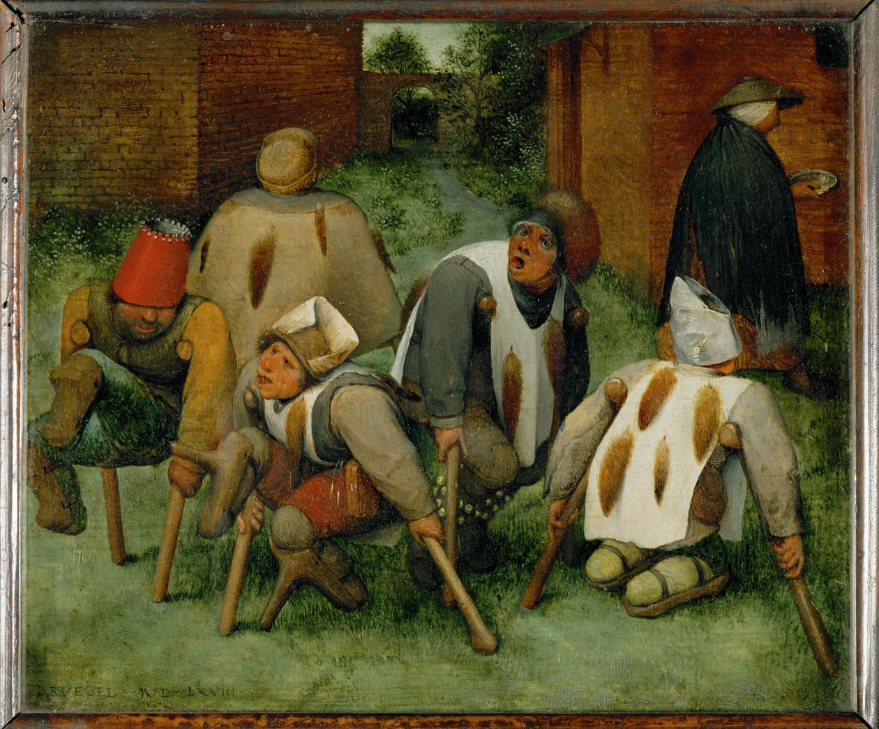 Les Mendiants - Os aleijados ... de Pieter The Elder Brueghel