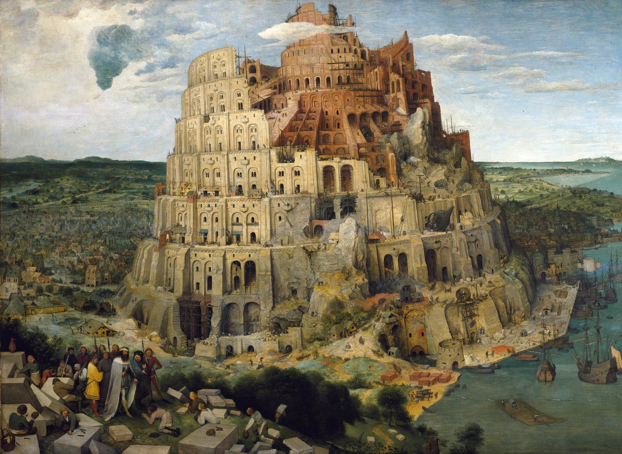 A Torre de Babel de Pieter The Elder Brueghel