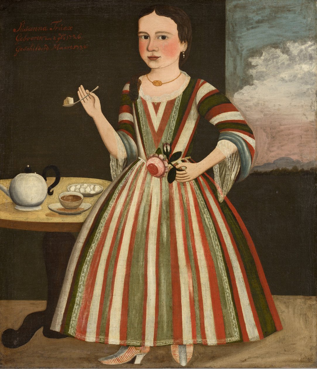 Susana Truax, 1730. de Pieter Vanderlyn