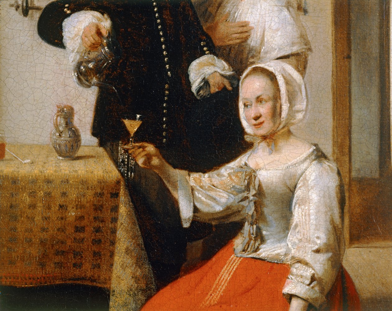 O bebedor ... de Pieter de (after) Hooch