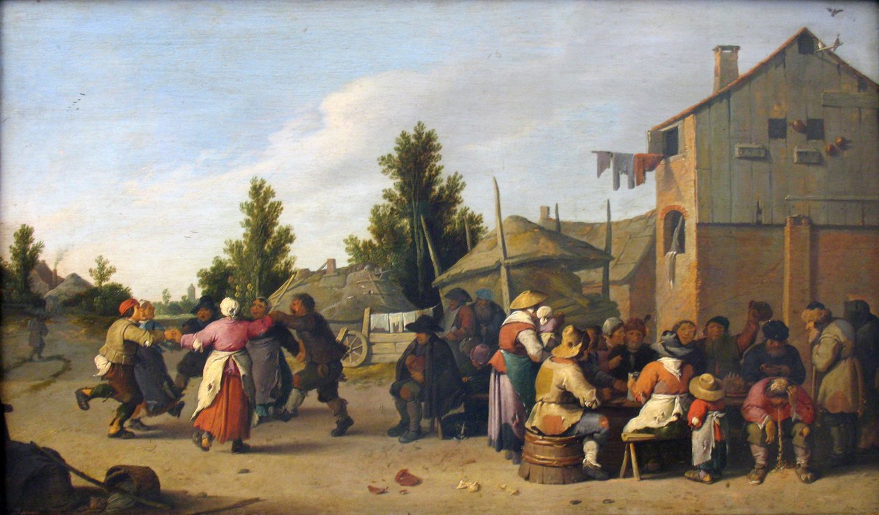Alemão: Bauernbelustigung de Pieter de Bloot