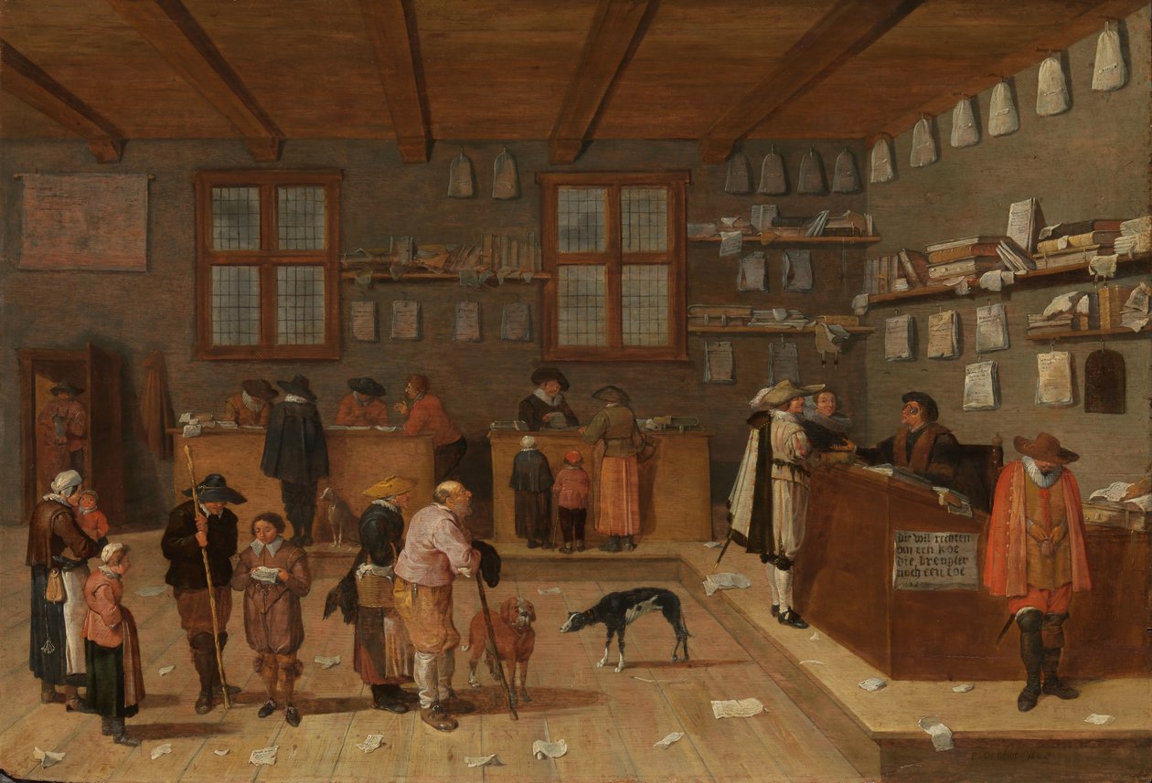 O Escritório do Advogado de Pieter de Bloot