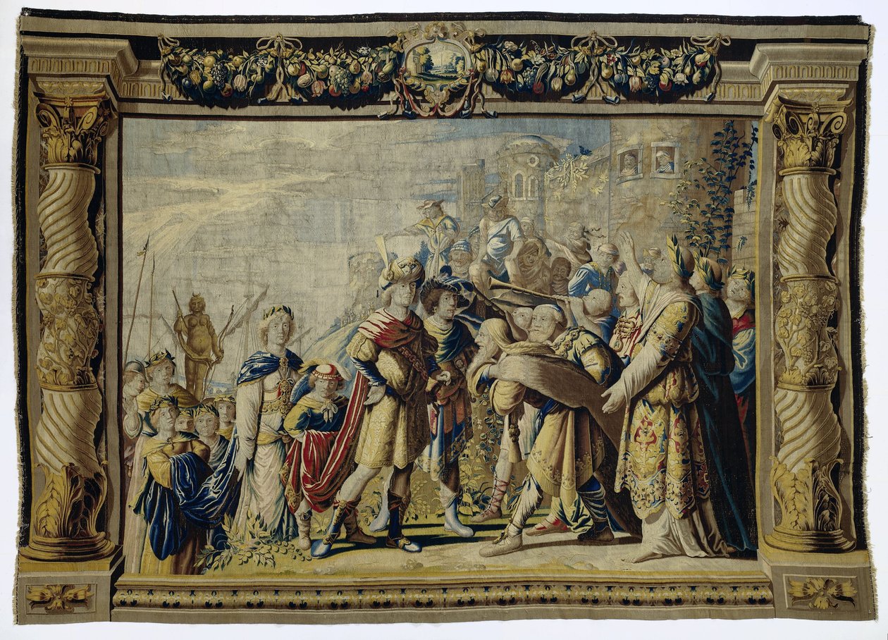 O regresso a casa de Orestes e Ifigénia em Áulis A História de Ifigênia e Orestes (título da série) de Pieter de Cracht
