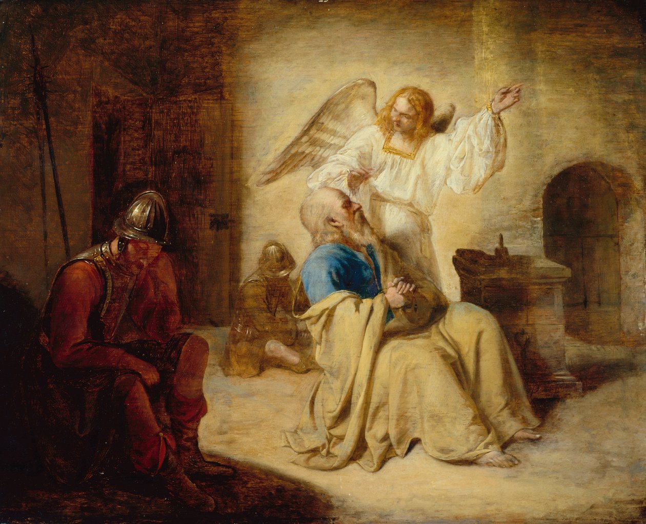 Libertação de São Pedro da Prisão de Pieter de Hooch