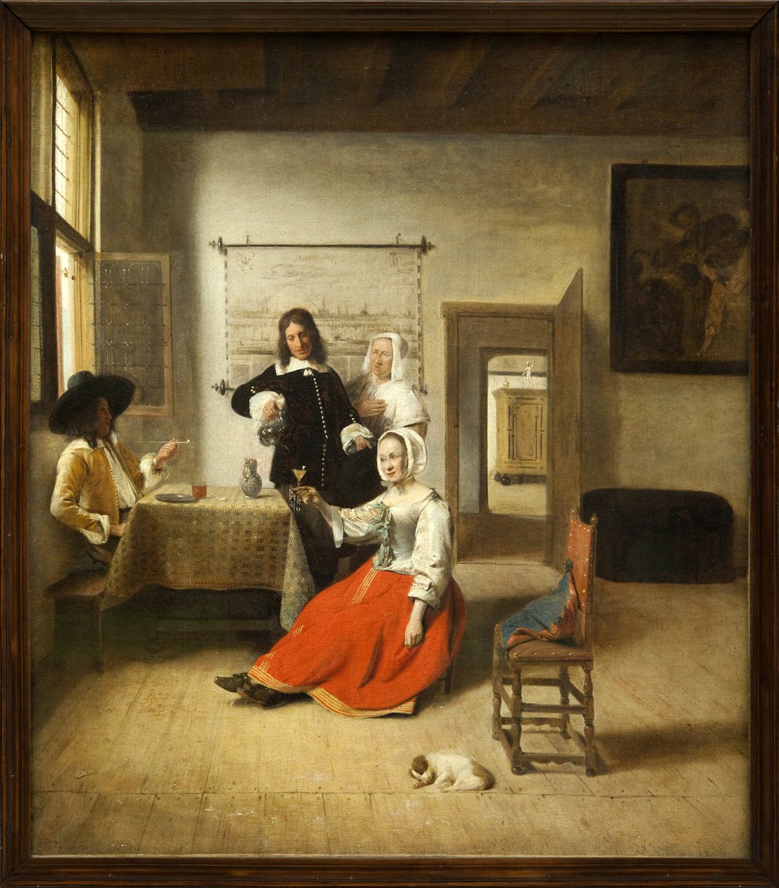 O bebedor de Pieter de Hooch