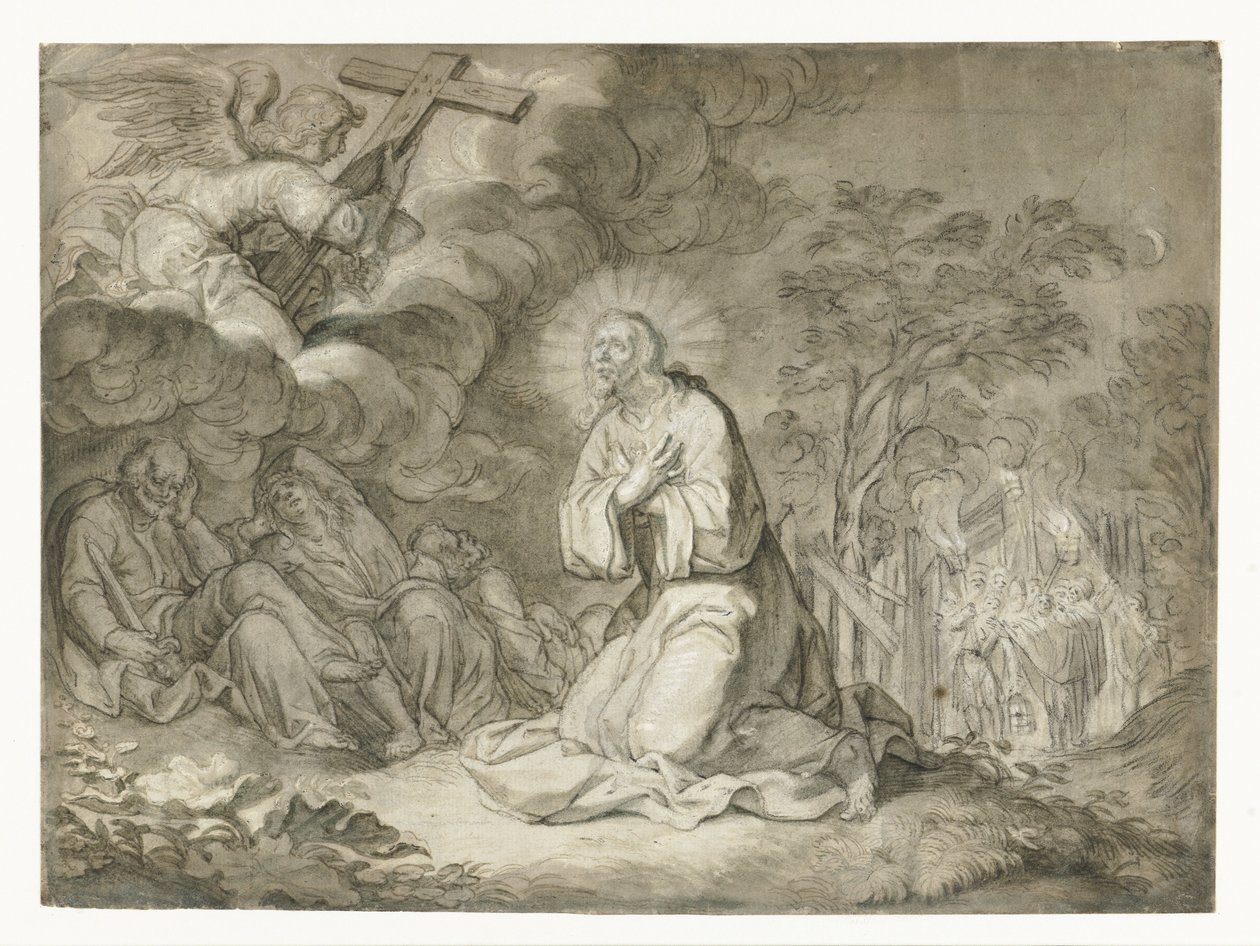 Cristo no Jardim das Oliveiras de Pieter de Jode (I)