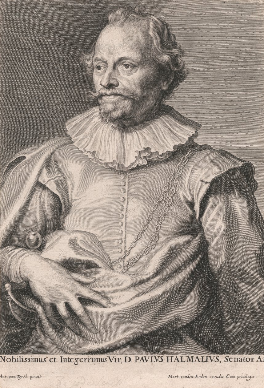 Nobilissimus et Integerrimus Vir, D. Paulus Halmalius, Senador Ant. de Pieter de Jode