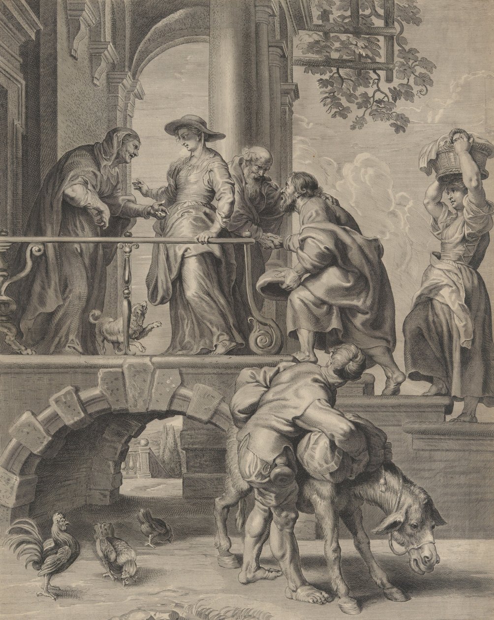 A Visitação, 1625-74. de Pieter de Jode II