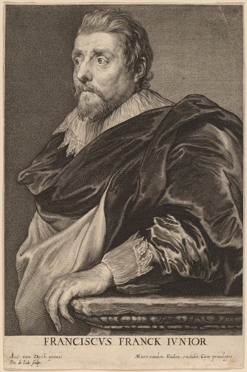Francisco Franco II de Pieter de Jode II after Sir Anthony van Dyck