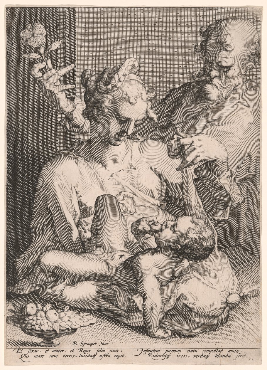 A Sagrada Família de Pieter de Jode I
