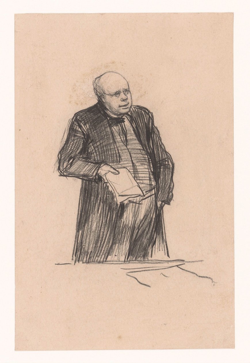 O Dr. Schaepman na Câmara dos Representantes de Pieter de Josselin