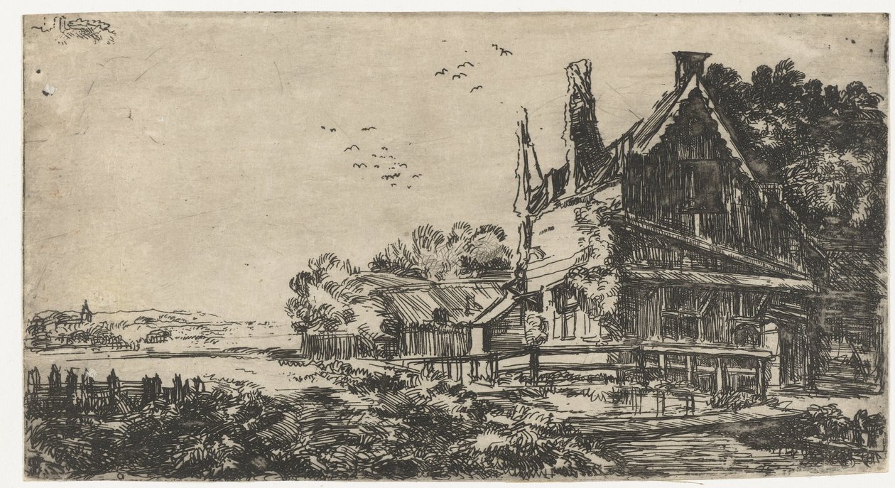Casa com as três chaminés de Pieter de With (attributed to)