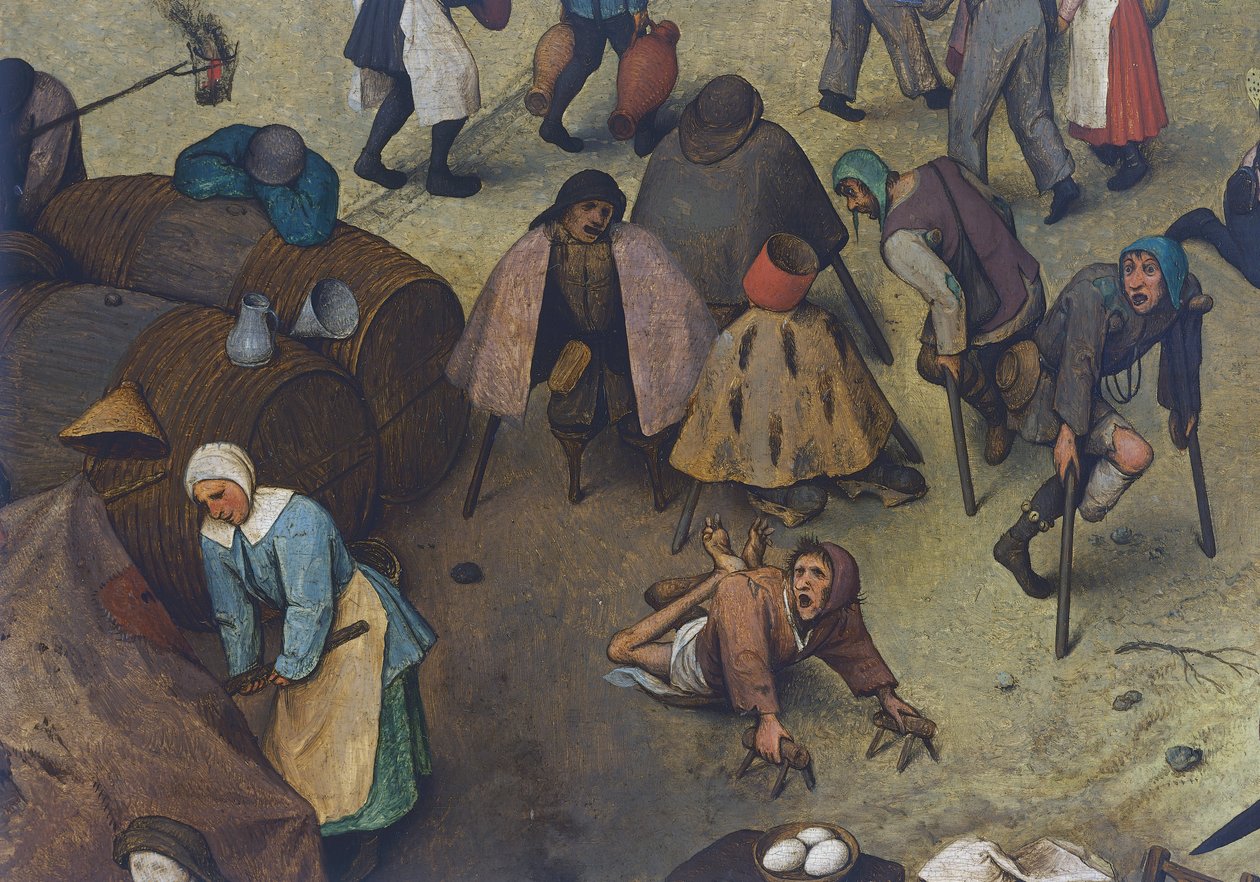 A luta entre o Carnaval e a Quaresma de Pieter Bruegel the Elder