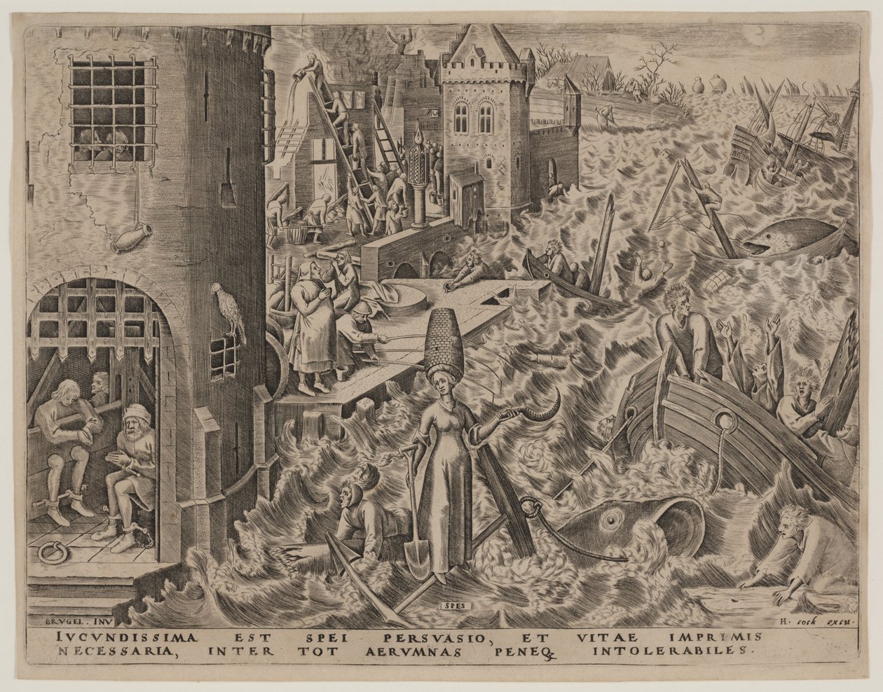 Esperança (Spes) de Pieter Bruegel the Elder