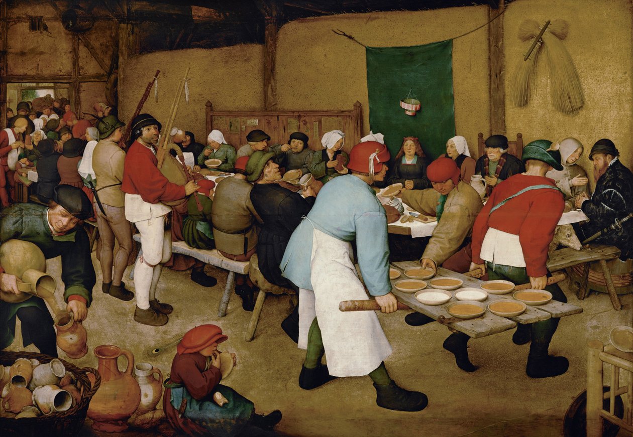 Casamento camponês de Pieter Bruegel the Elder