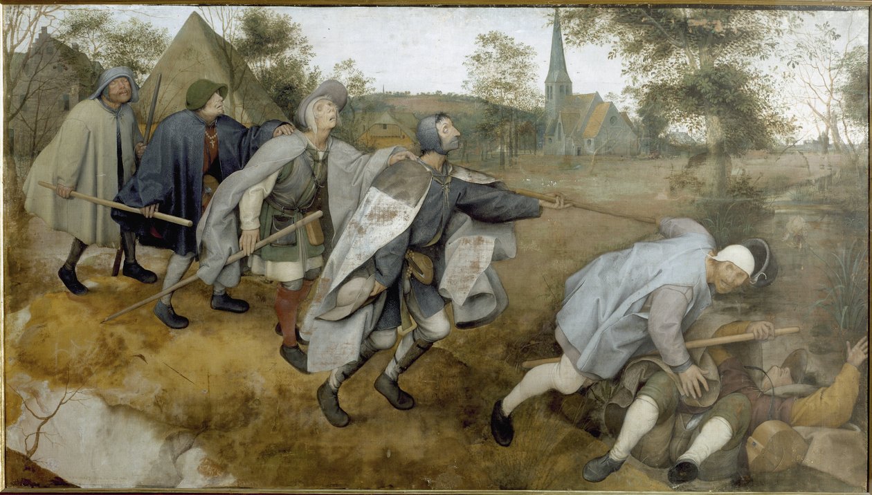 A parábola dos cegos - Pintura de Pieter Bruegel the Elder