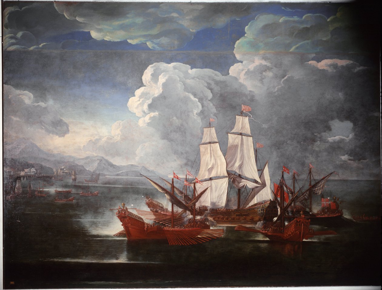 Batalha Naval (Pintura de Pieter the Younger Mulier