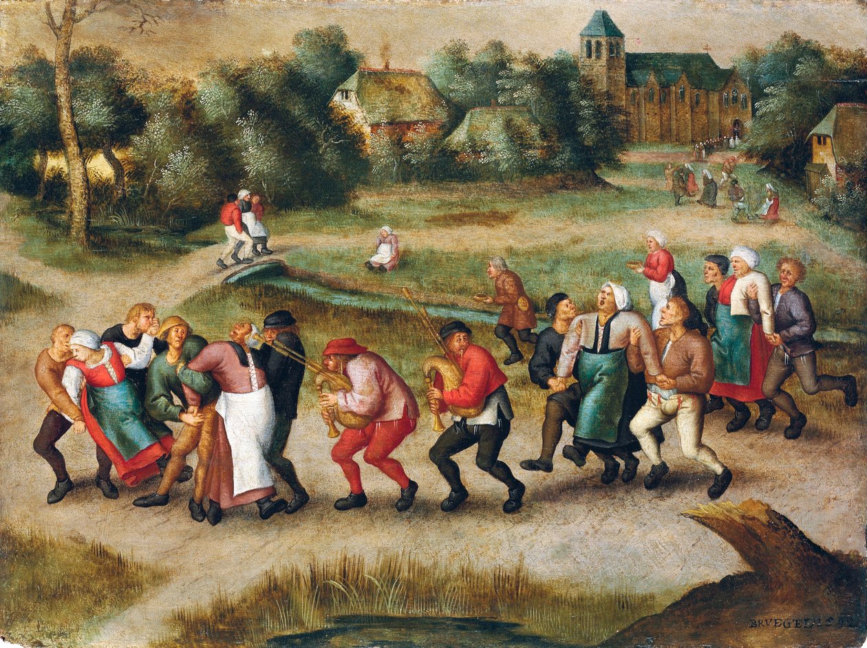Peregrinação de epilépticos a Molenbeek de Pieter the Younger Brueghel