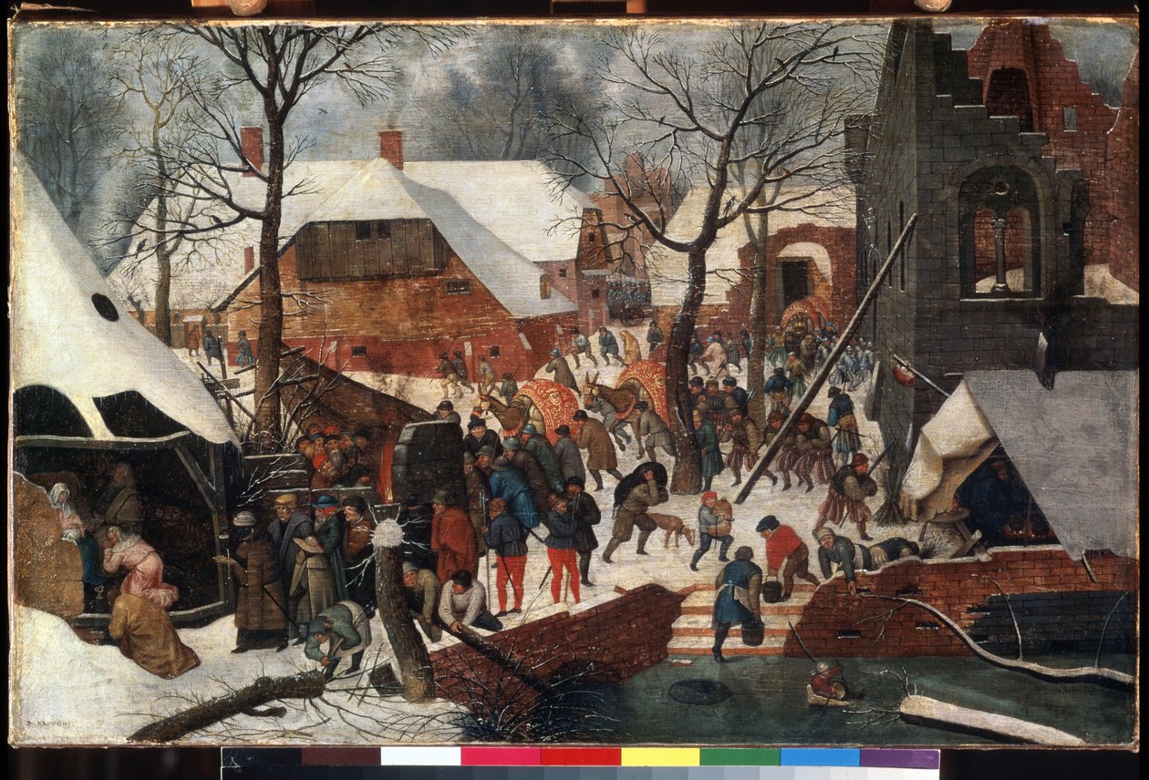 A Adoração dos Reis Magos de Pieter the Younger Brueghel