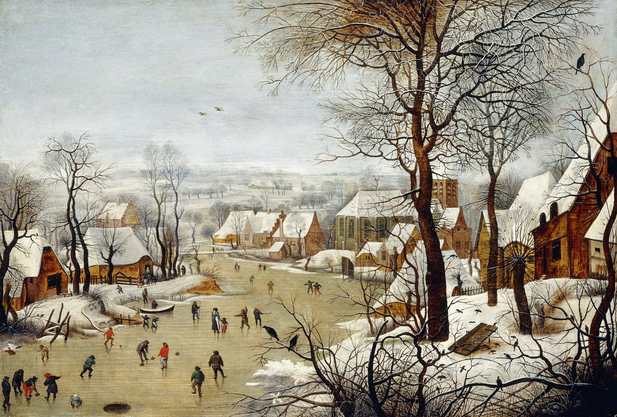 A armadilha para pássaros, de Pieter Brueghel the Younger