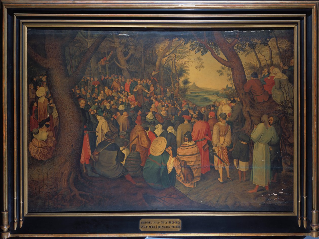 A pregação de São João Batista de Pieter Brueghel the Younger