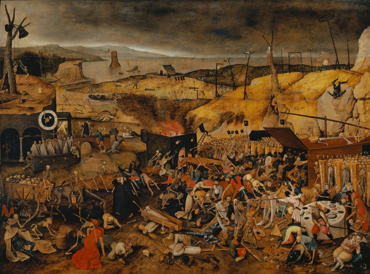 O triunfo da morte, c.1608 de Pieter Brueghel the Younger