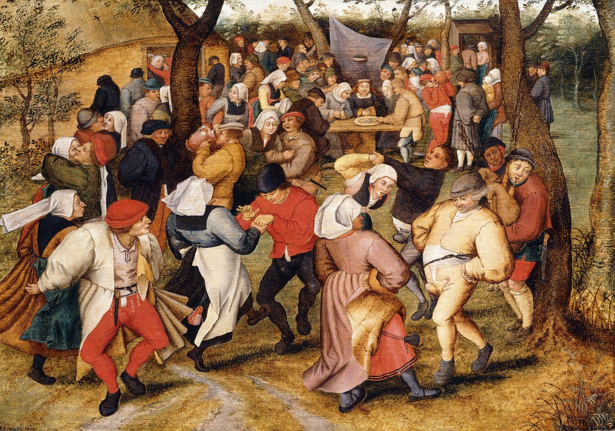 A dança do casamento, de Pieter Brueghel the Younger